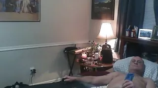 in the bed masterbat after work