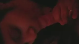 Mexican BBW sucking on the COCK (love the sound) Texas girl