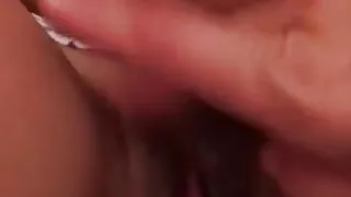 Her hubby playing with her pussy