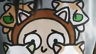 Busty Babe Flashing Her Boobs At Home 13