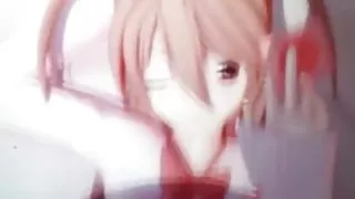 Allein zu Hause mit dem heißen MMD Sex Girlie