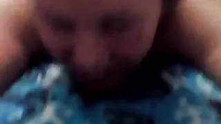 Sexy babe fucks a big cock