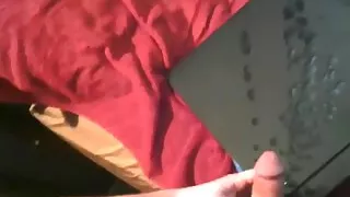 Wow, a lot of sperm comes out of him