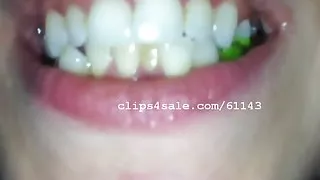 Mouth Fetish - Casey Eats Gummy Bears Video 1