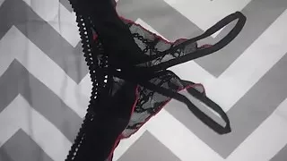 Sister in law Open crotch thong