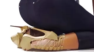 sexy milf shows her curvy body