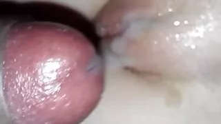 cumming on my wife's pussy