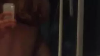 cheating czech redhead milf riding me in shower