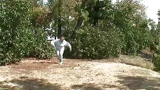 Stranger picks up and fucks old granny