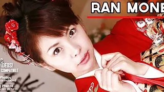 Cute Asian teen wanked off with a sex toy