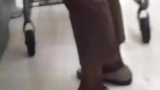 Huge black ass in cargos