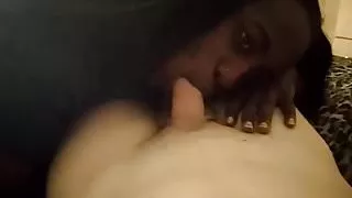 Black Goddess Sucking and Fucking White