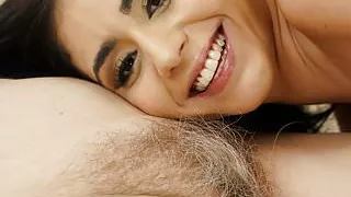 Lusty granny gets wet by a younger girl