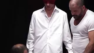 Young virgin ass raw fucked at Mormon initiation ritual