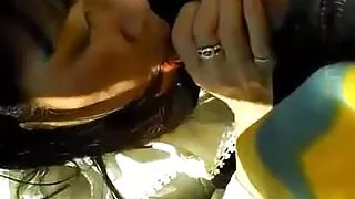 Japanese amateur milf car blowjob