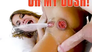 Squirter Adriana Chechik and her gaping asshole