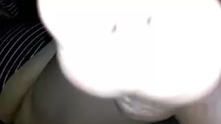 Thick bbw wife dangles legs and feet