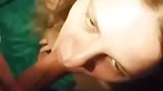 Young Saggy Wife Sucks Cock