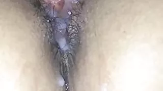 Cum on pussy