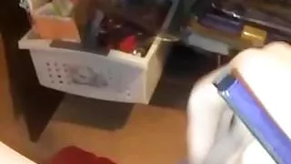 Pantyhose cock in high heels