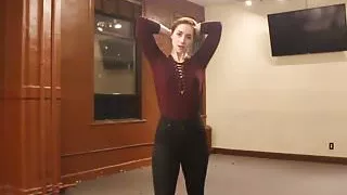 Thick Sexy Red Pawg Fight in Black Jeans