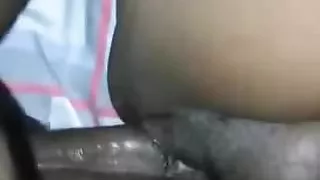 Chubby Black Babe Fucked Hard - Closeup