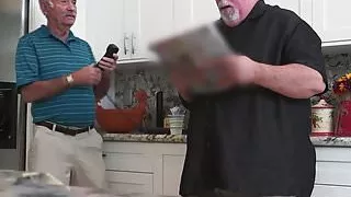 Curvy CFNM escort teen cocksucks grandpa