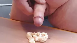 Cum on food -  talking