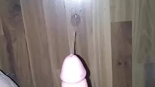 small dick no hands cum from penis sleeve