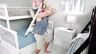 Pretty  teen Jane Wilde stretched by a gigantic cock