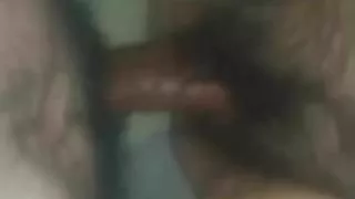 Disfrutando de concha peluda