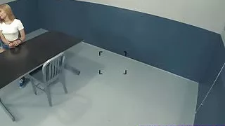 Latina babe interrogated and fucked hard by a patrol officer