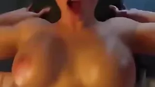 Fit chick fucked on weight bench