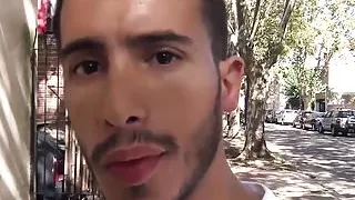 Bar, Blasen, Sperma, Erstes Mal Sex, Schwuler Sex, Latino