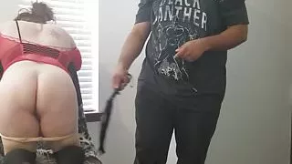 White Wife Flogged By Black Master