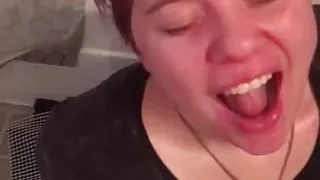 Emily drinks piss from cock pt 3