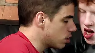 Twink lovers John Strap and Jasper Rhodes banging doggystyle