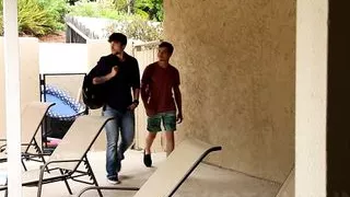 NextDoorRaw Cute Couple & Random Straight Guy BAREBACKING