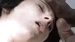 beautiful blackhaired facial 120