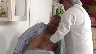 BBW Nurse Ass Creampie