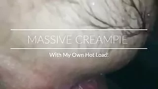 Massive Anal Creampie