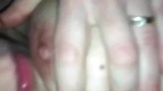 Look at  me while i play with my tits and  pussy