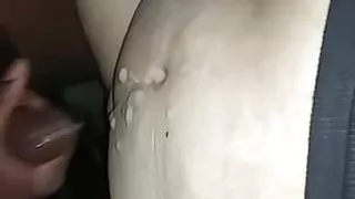 BBW Mature Slut Cums On Dick And Gets Cum Load On Her Belly