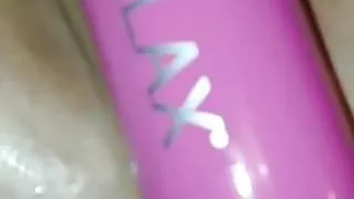 Wine bottle in the bucket cunt