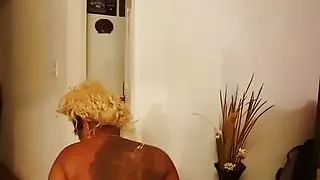 Black women with a ass bottle