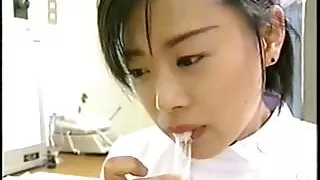 Sperm examination of obscene hospital obscene nurse