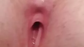 pushing cum