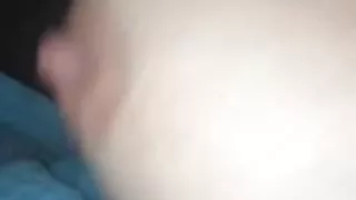 Watch my boobs while i rub my little pussy