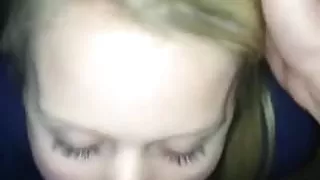 pov - blonde beauty nasty blowjob 