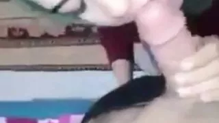 Muslim hijabers sucking circumcised cocks